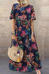 Lotte ™ | Vibrant Floral Maxi Dress