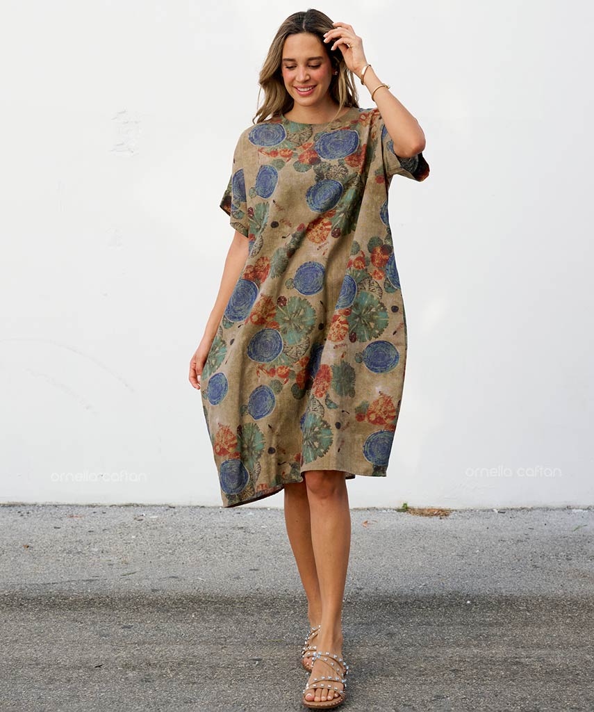 Tessa | Women’s Loose Casual Caftan with Oversized Fit
