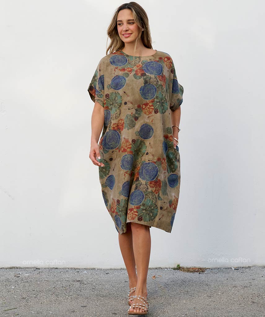 Tessa | Women’s Loose Casual Caftan with Oversized Fit