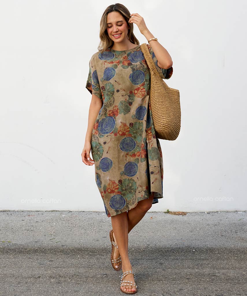 Tessa | Women’s Loose Casual Caftan with Oversized Fit