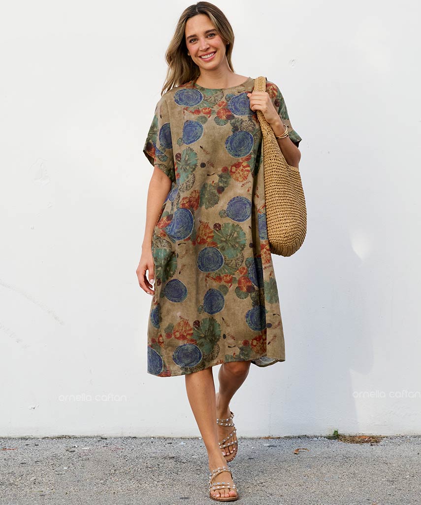 Tessa | Women’s Loose Casual Caftan with Oversized Fit
