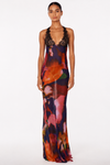Sienna Blackwell | Sheer Floral Maxi Dress For Women
