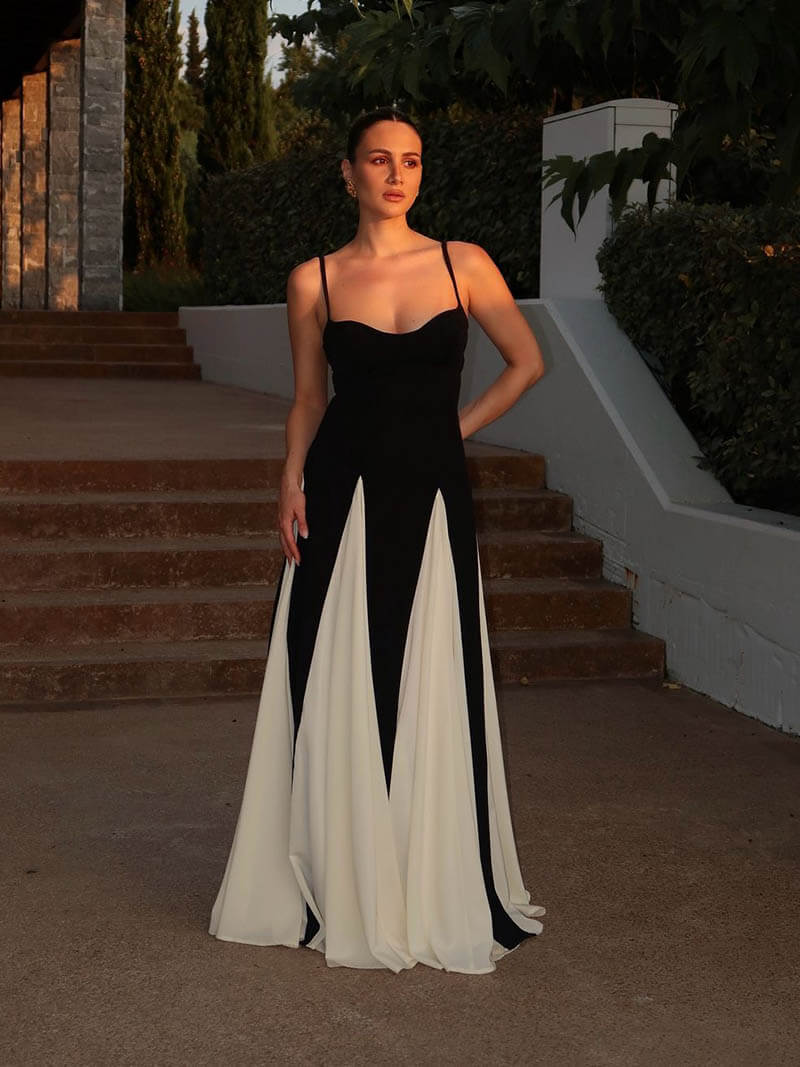 Paloma | Women’s Elegant Maxi Dress with Soft Drape
