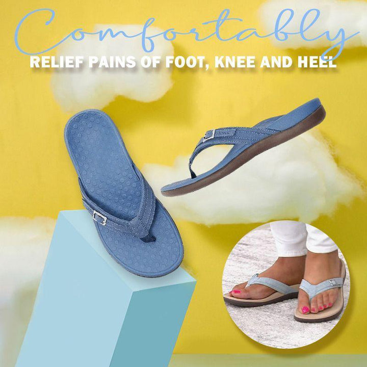 Monna™ | Orthopedic Arch Support Flip Flops Womens