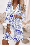Alena | Boho Printed Mini Dress