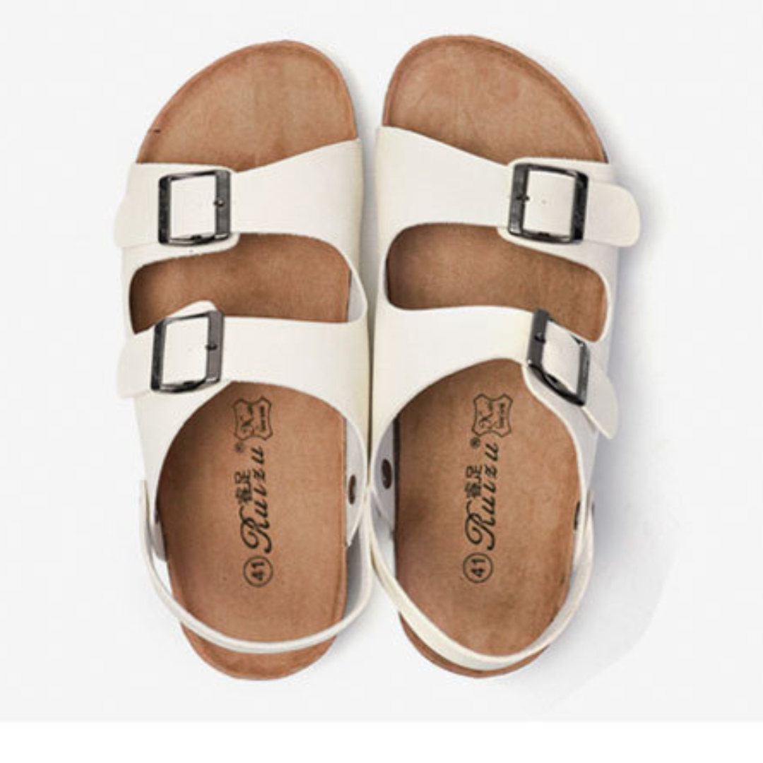 Miles | Women’s Minimalist Sandals with Cushioned Footbed