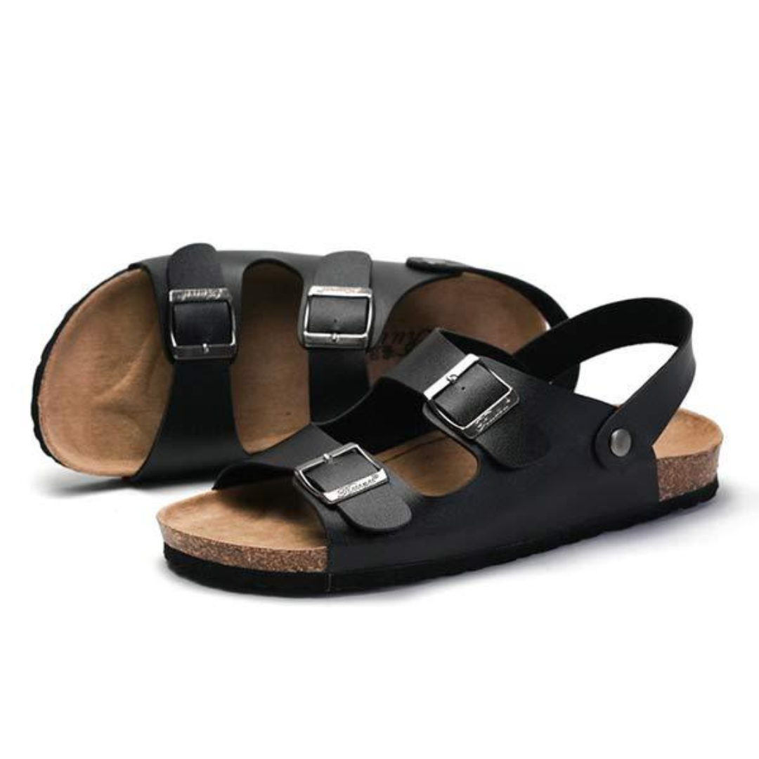 Miles | Women’s Minimalist Sandals with Cushioned Footbed