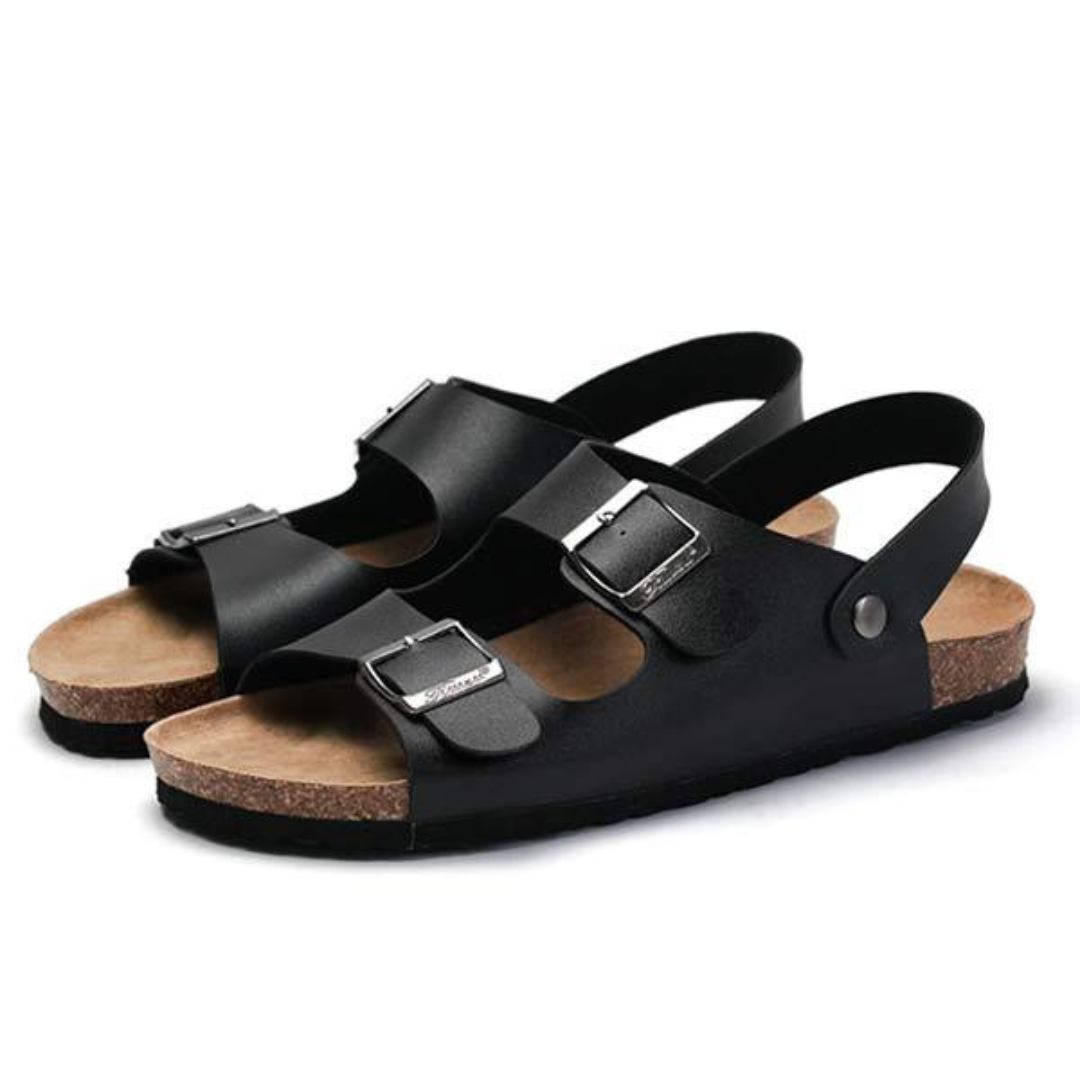 Miles | Women’s Minimalist Sandals with Cushioned Footbed