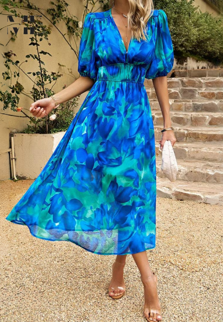 Bianca™ | Elegant Floral Dress