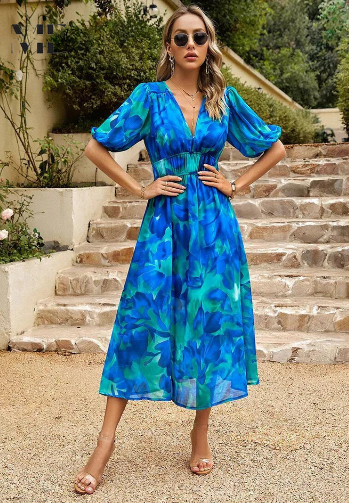 Bianca™ | Elegant Floral Dress
