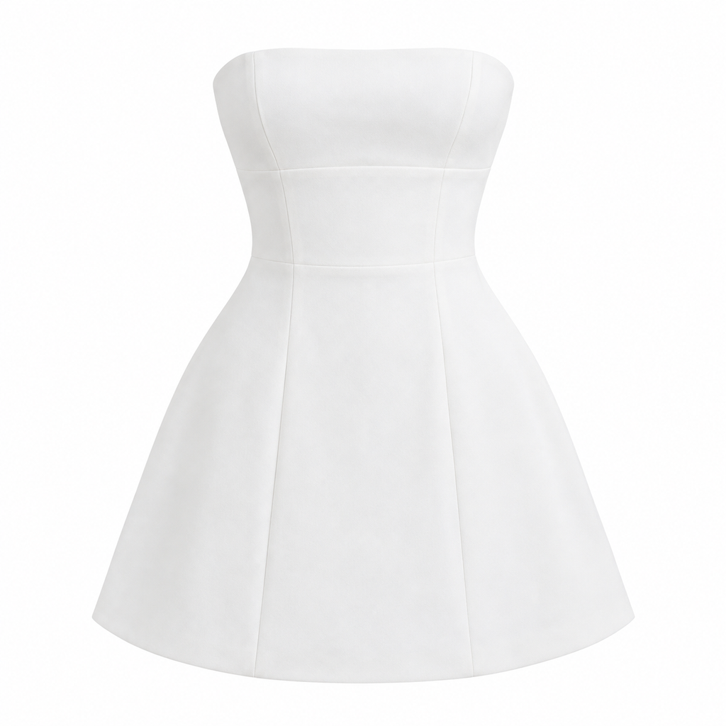 Willow Ashcombe | Strapless Summer Mini Dress For Women