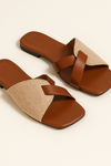 Addison | Women’s Square Toe Retro Slides with Comfort