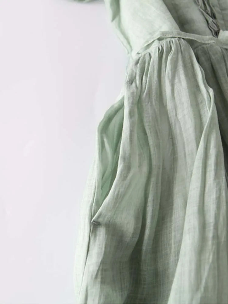 Amara | Women’s Vintage Dress with Waist Tie