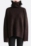 Women's Warm oversized turtleneck sweater