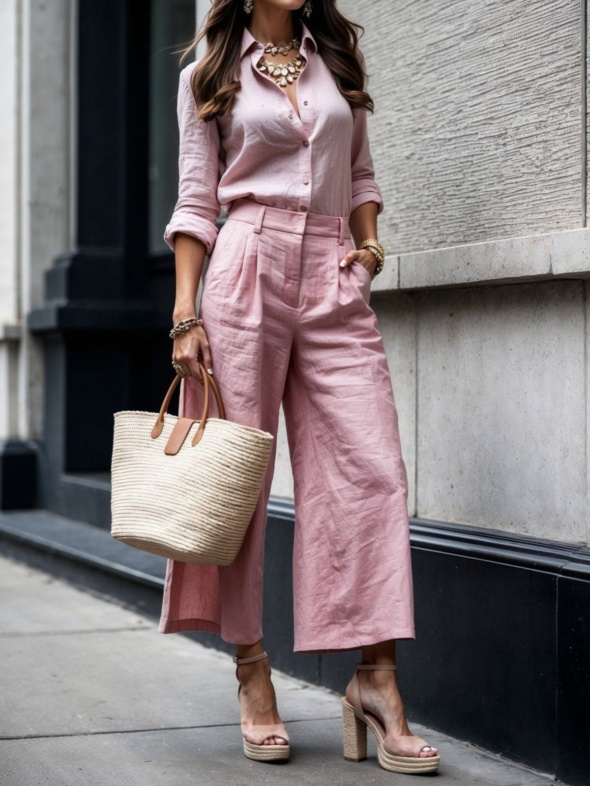 Kayla | Women’s Capri Pants Set with Relaxed Fit
