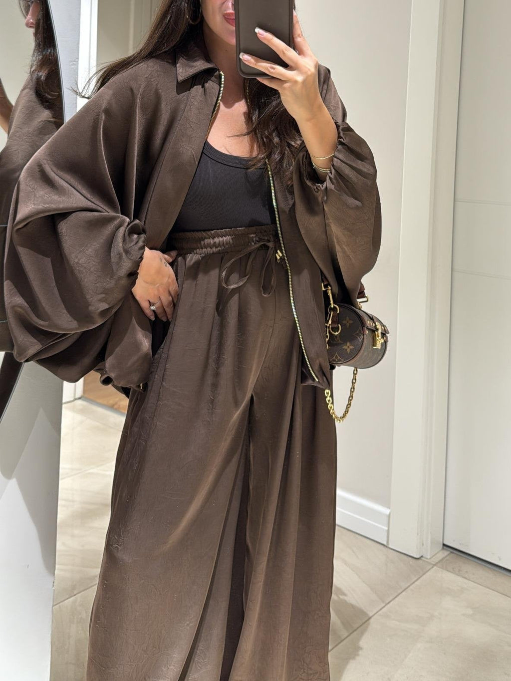 Freya | Women’s Two Piece Set with Belted Jacket