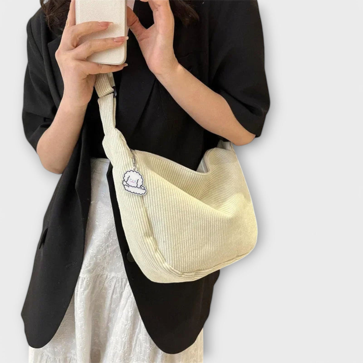 Ingrida | Women’s Shoulder Bag with Elegant Shape