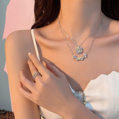Alana | Women’s Four-Leaf Clover Necklace with Gold Detailing