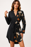 Zoe Bennett | Floral V-Neck Midi Dress For Women