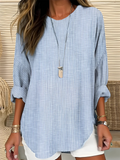 Cecilia | Women’s Striped Blouse with Relaxed Fit