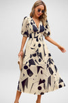 Dhalia | Charming Dress with V-Neckline