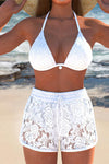 Stacey™ | Elegant Solid Lace Bikini Set