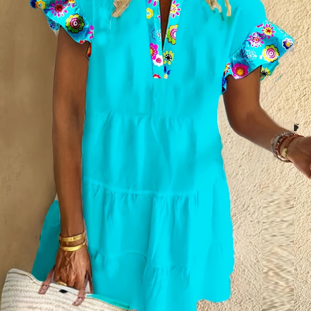Anne | Women’s Lightweight Flare Dress with Cinched Waist