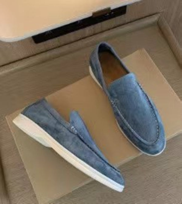 Isaac Rowley | Suede Loafers For Men