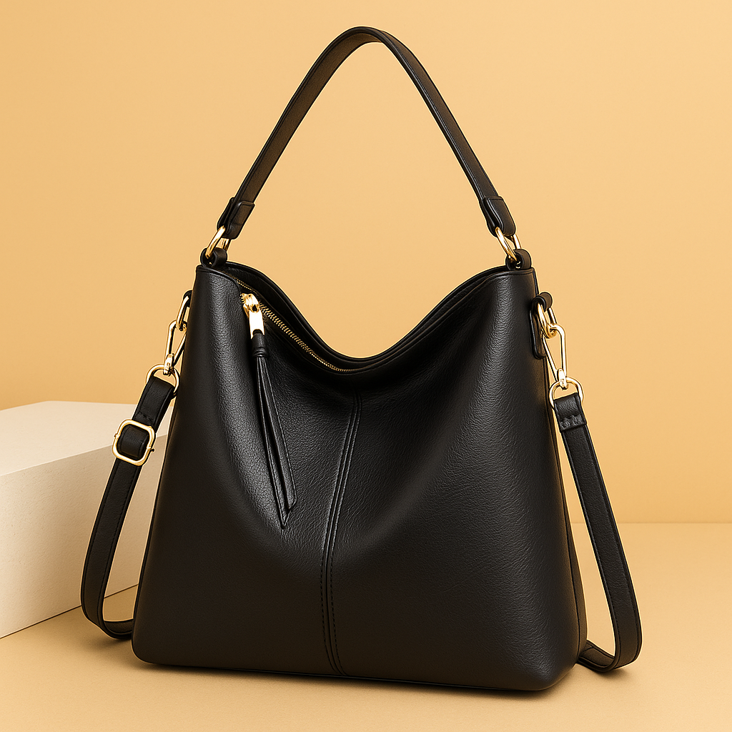 Chloe | Women’s Hobo Shoulder Bag with Zip Closure