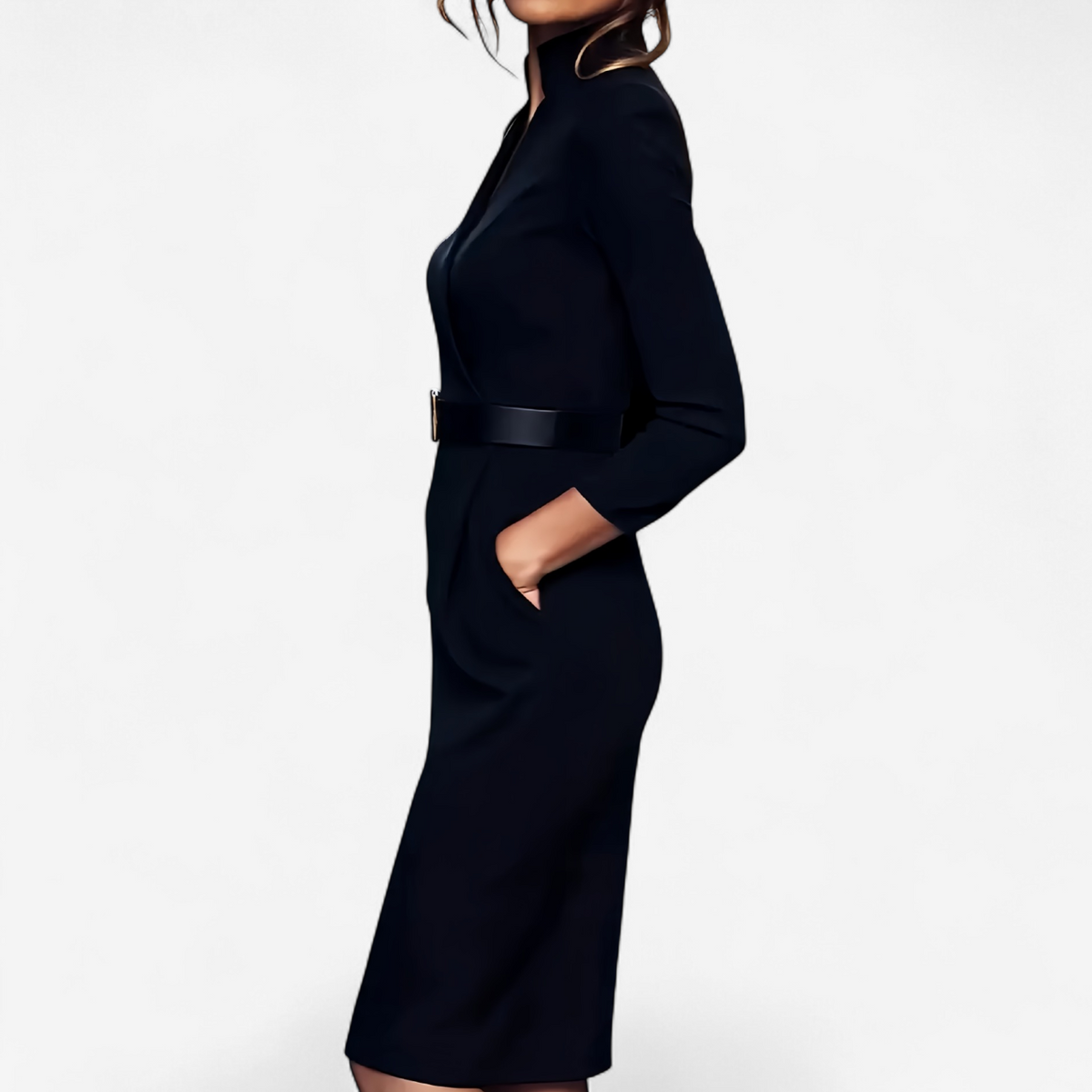 Abilene | Women’s Belted Dress with Waist Belt