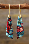Retro Colorful Stone Earrings