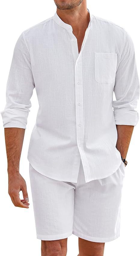 Samuel Kingsley | Relaxed-Fit Two-Piece Shirt &amp; Shorts Set For Men