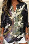 Amity™ | Chic Flight Print Blouse