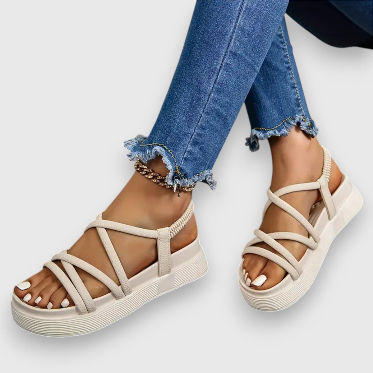 Aja | Women’s Sandals with Soft Cushioned Sole