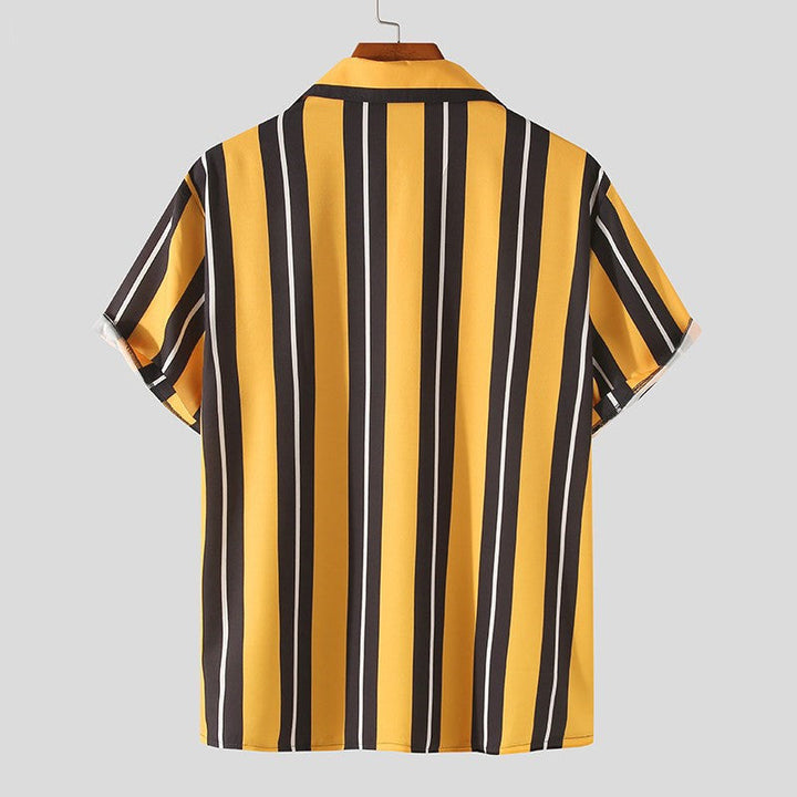 Jack Sullivan | Striped Short Sleeve Shirt For Men