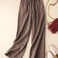 Cherry | Women’s Relaxed Drawstring Pants with Adjustable Waist