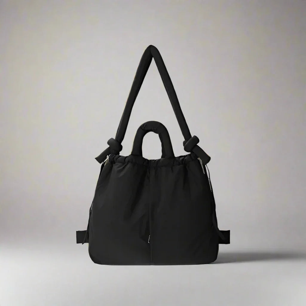 Adeline | Women’s Quilted Puffer Handbag with Compartments