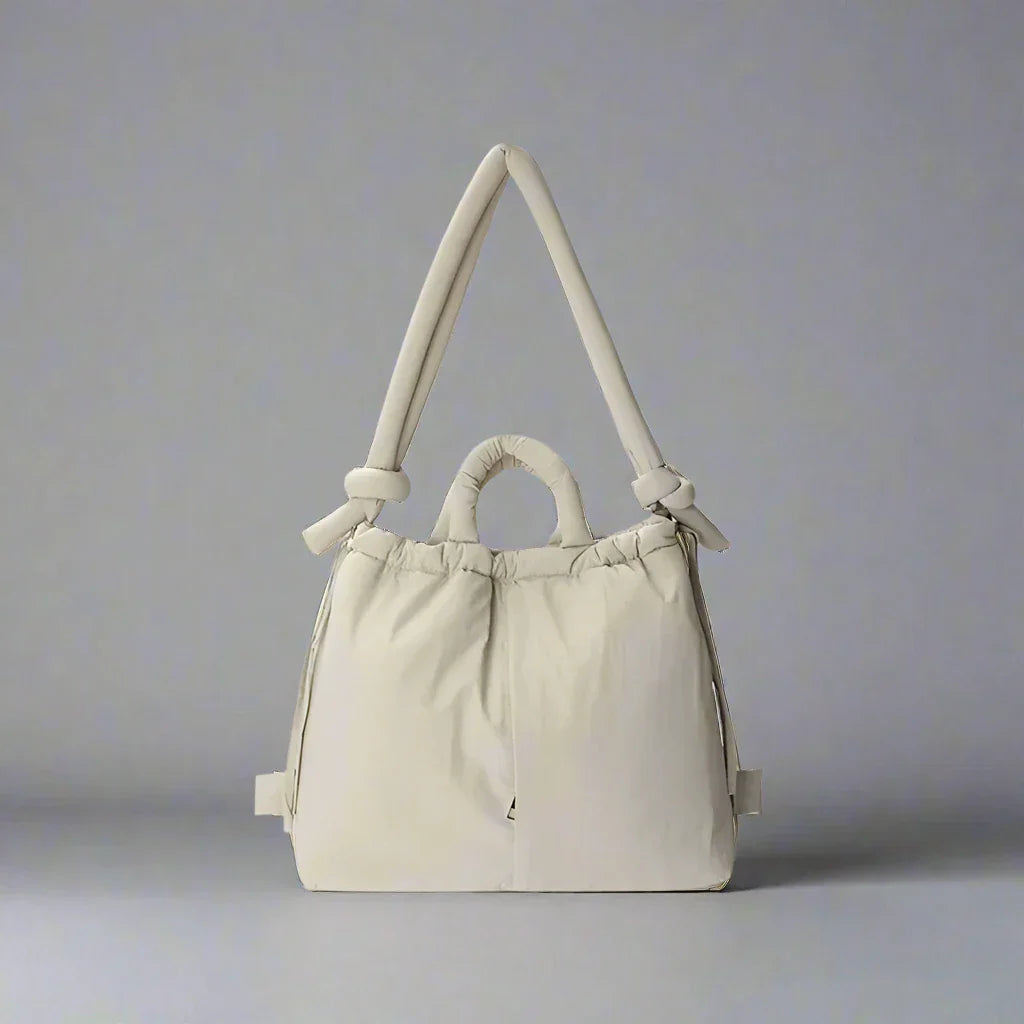 Adeline | Women’s Quilted Puffer Handbag with Compartments