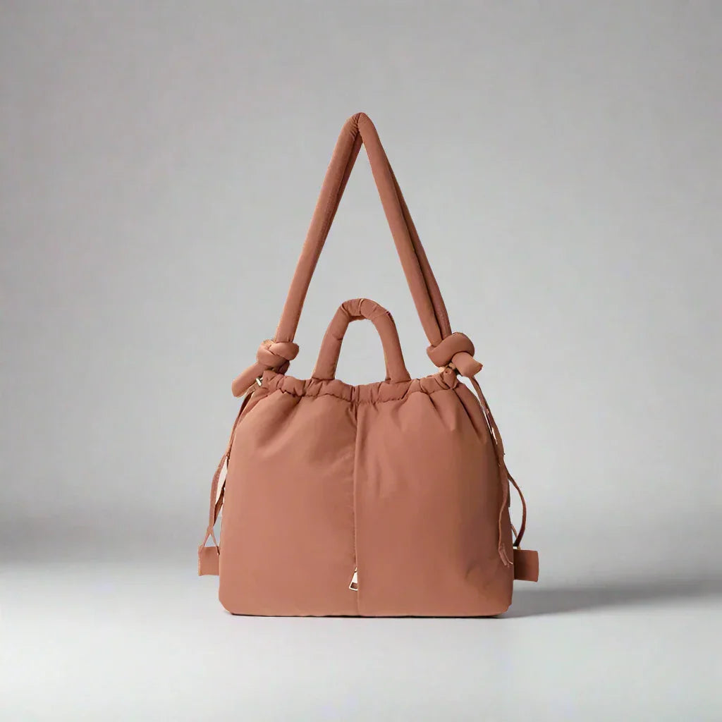 Adeline | Women’s Quilted Puffer Handbag with Compartments