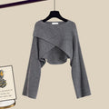 Anastasia | Women’s Three Piece Cardigan Set with Wide-Leg