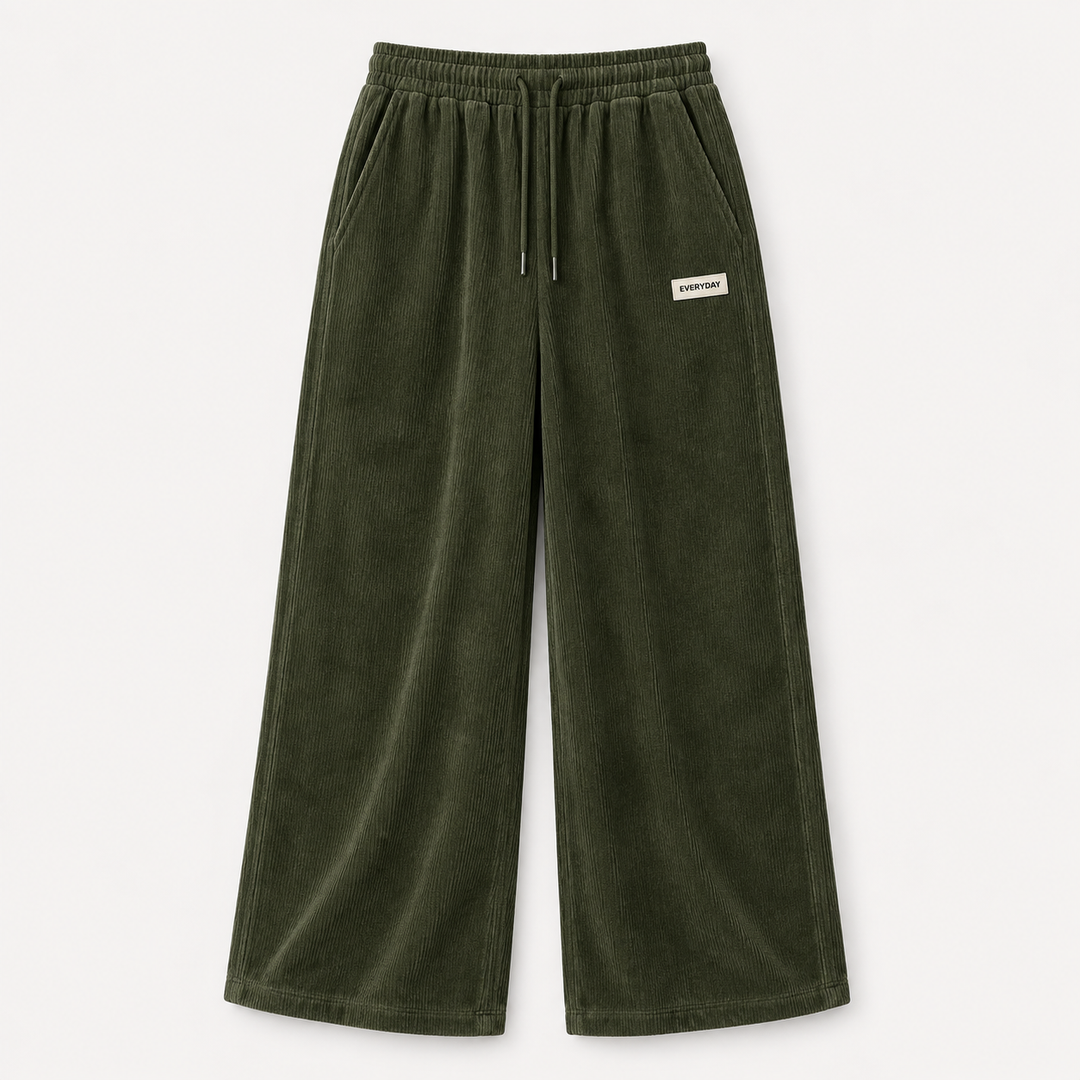 Andrew Chapman | Corduroy Wide Leg Trousers For Men