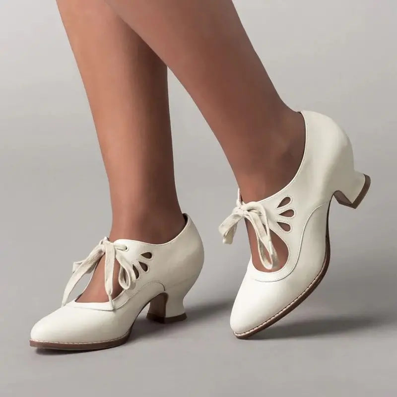 Dymphy | Women’s Heel Sandals with Bow Detail
