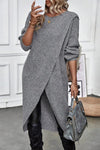 Artemis | Women's Asymmetrical Long Sleeve Tunic Sweater