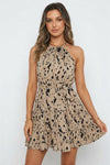 Ashleigh King | Leopard Print Summer Dress For Women