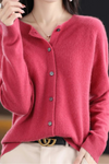 Astrid | Women's Button Front Long Sleeve Cardigan
