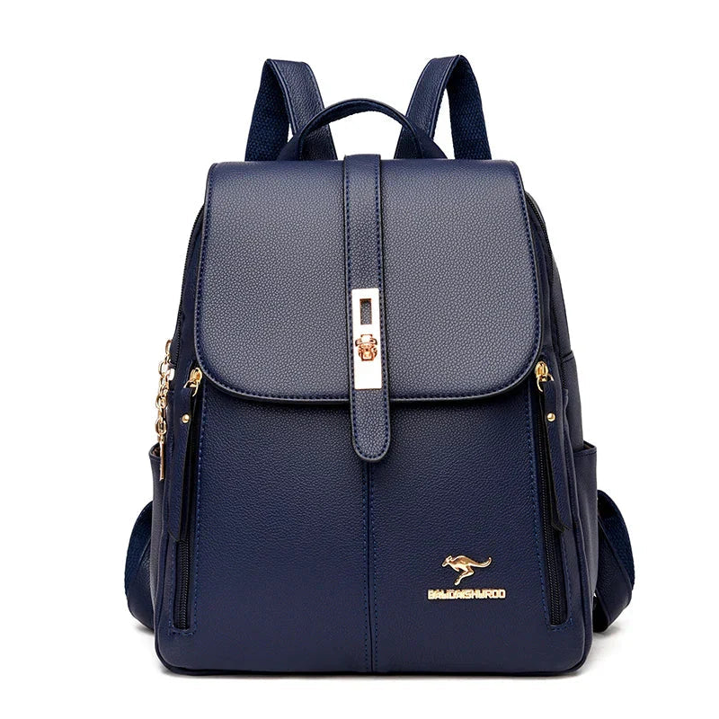 Alisa | Women’s Hide Backpack with Sleek Silhouette
