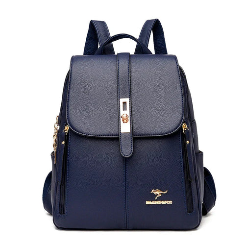Alisa | Women’s Hide Backpack with Sleek Silhouette