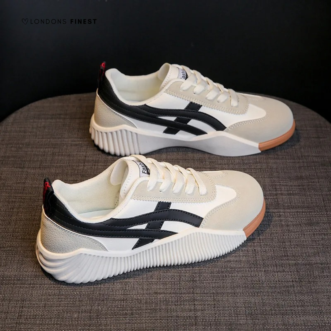Aurore | Women’s Lace-Up Sneakers with Cushioned Sole