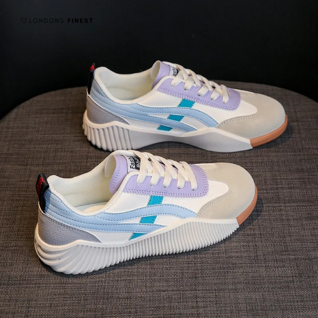 Aurore | Women’s Lace-Up Sneakers with Cushioned Sole