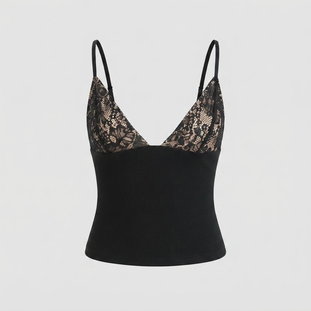 Ava Jones | Lace V-Neck Camisole Top For Women